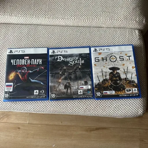 Игры на PlayStation 5, Человек-паук, Demons Souls, Ghost of Yotei
