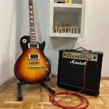 Гитара Harley Benton SC-550 SL, Marshall MG15GFX усилитель 1