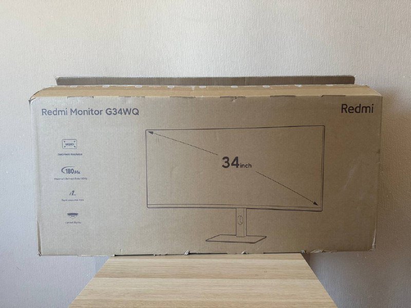 Монитор Redmi G34WQ изогнутый игровой 34 дюйма