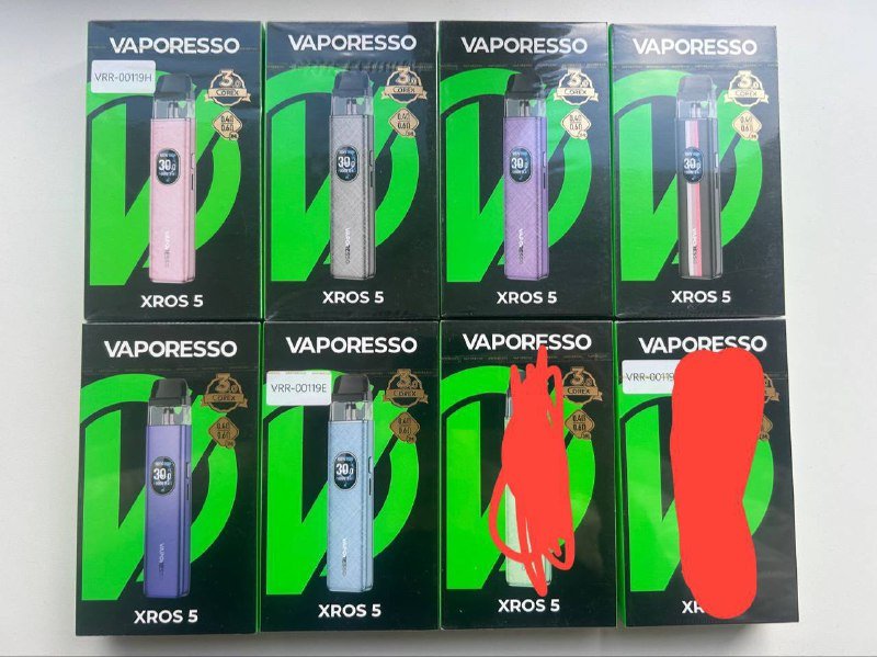 Vaporesso XROS 5 электронные испарители (вейпы) разноцветные