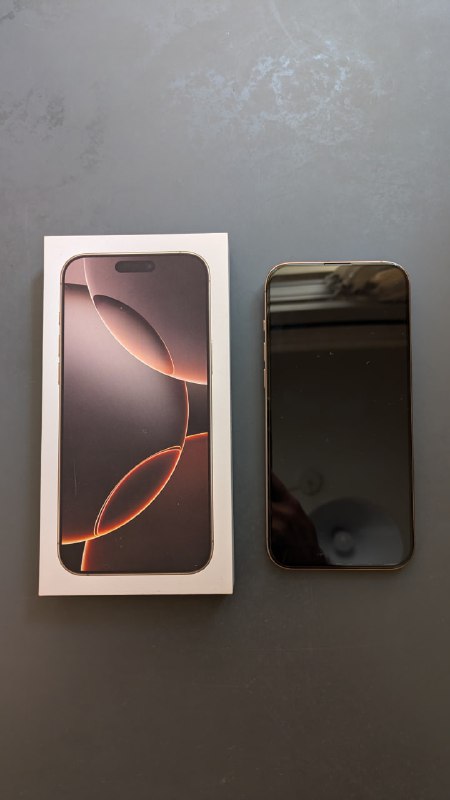 iPhone 16 pro max 256 Desert Titanium 4