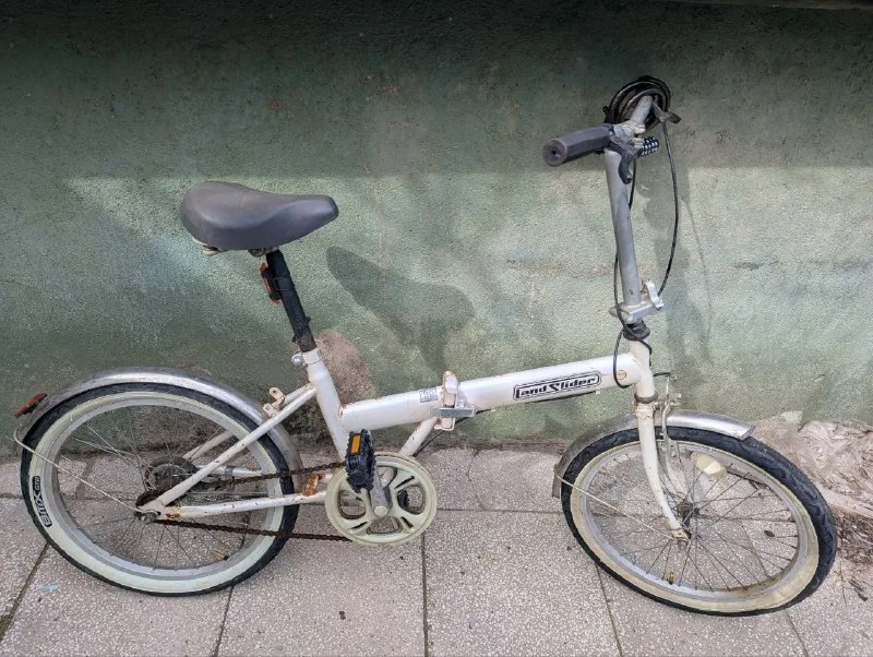 Japanese foldable bicycle Landslider 1