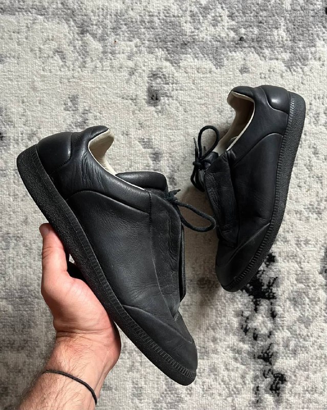 Черные кроссовки Maison Margiela Future Low, размер 44 EU