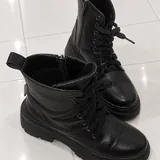 Женские кожаные ботинки и туфли на каблуке 1