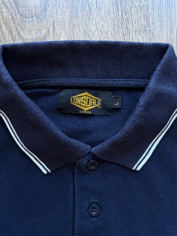 Поло Lonsdale винтаж размер L 4