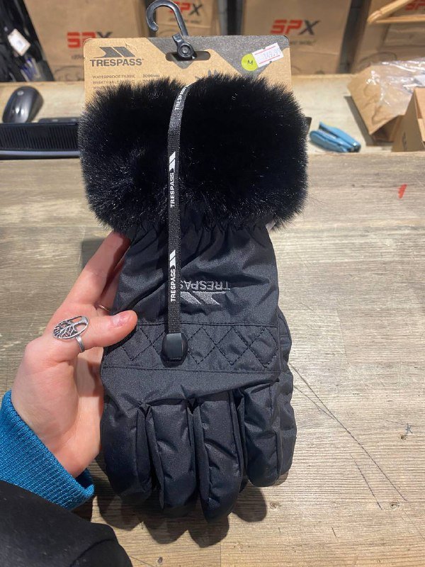 Тёплые перчатки размер М 3