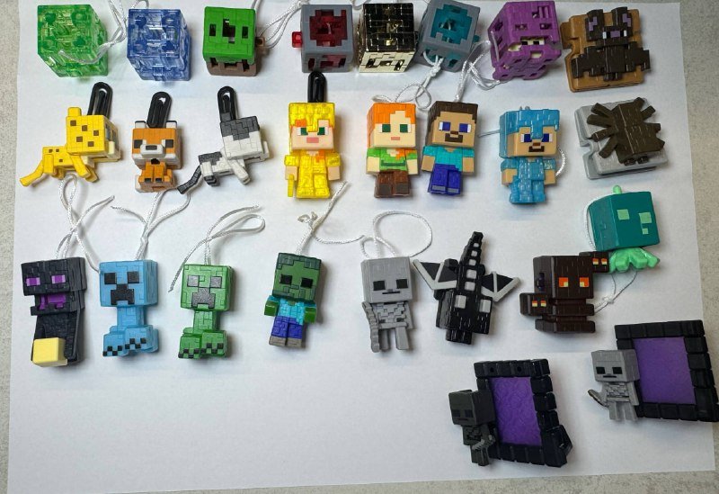 Kinder Joy Minecraft фигурки