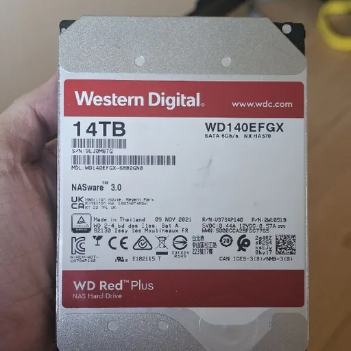 Жёсткий диск Western Digital Red Plus 14TB