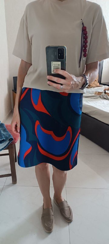 Юбка белая, терракотовая, болотная, цветная размеры M 9