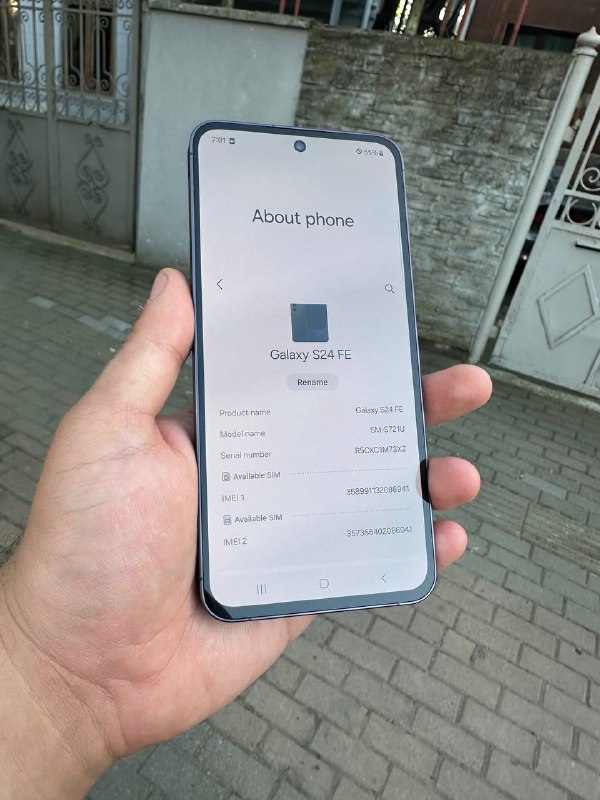 Samsung S22, Samsung S24FE 3