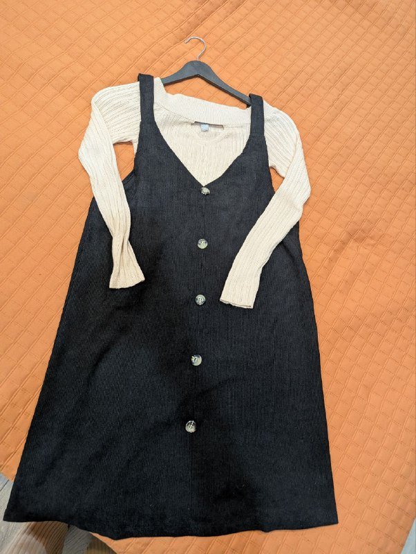 Боди XS, платье M, флисовый сарафан S-M 4