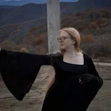 Чёрное ведьминское платье на Хэллоуин 1