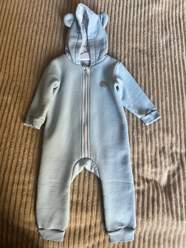 Детский комбинезон с флисовой подкладкой 80 размер