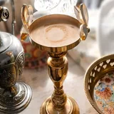 Латунный подсвечник 1