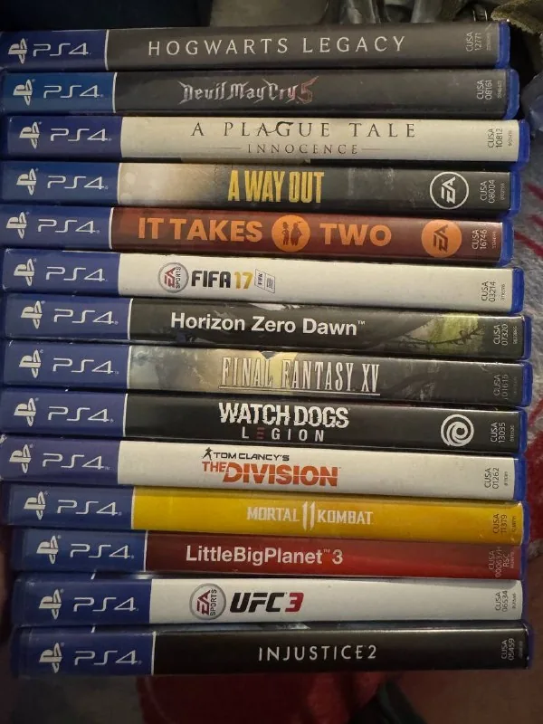 Игры на PS4, диски