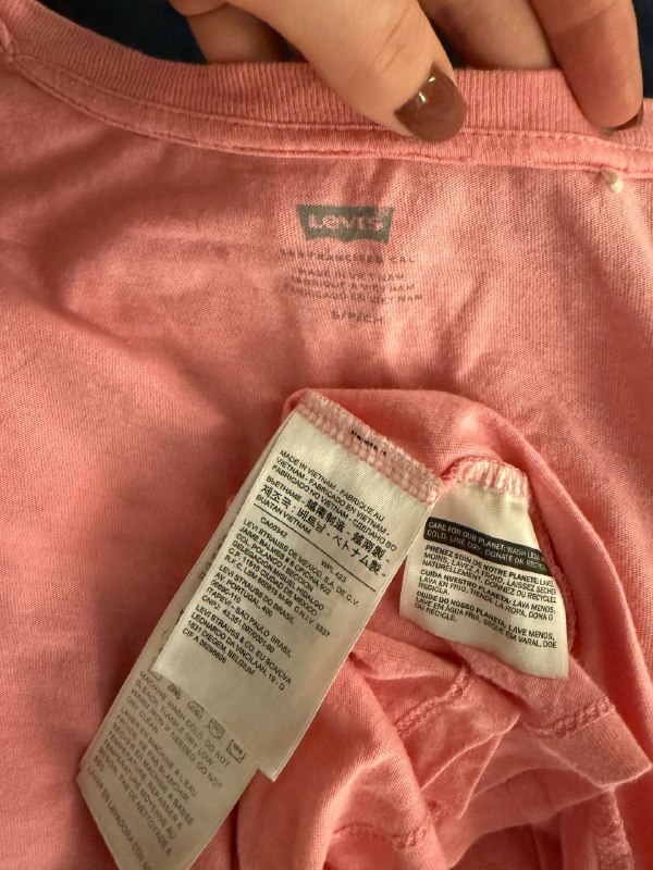 Женский розовый топ, майка FSBN sister, футболка Levi’s 6