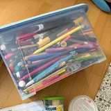 Набор для творчества, маркеры, краски, штампы, бумага, глина 3