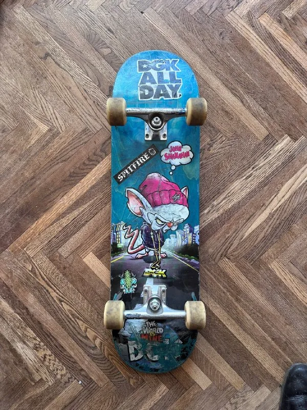 Скейтборд Dgk, Spitfire wheels, Thunder trucks