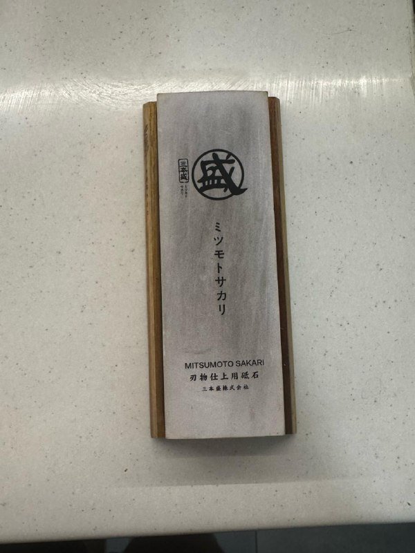 Двухсторонний водный точильный камень #1000/#3000 с деревянной базой