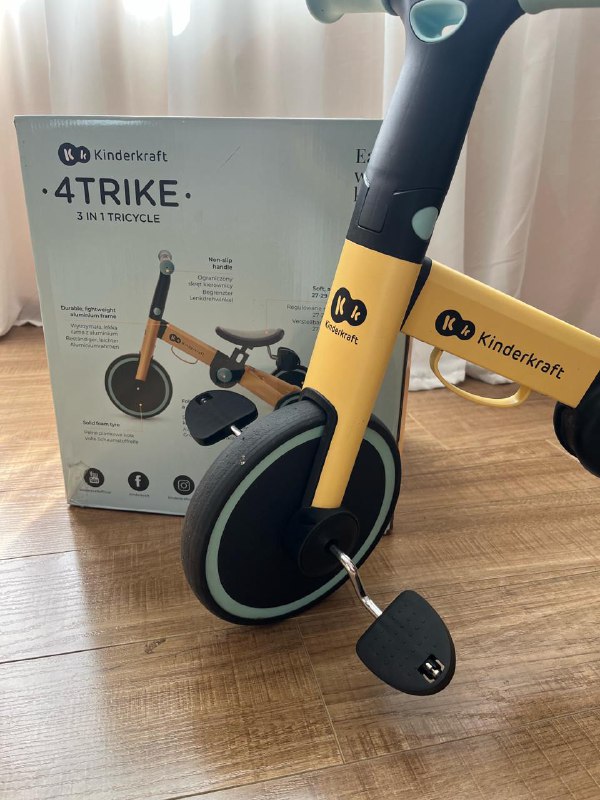 3-в-1 велосипед 4TRIKE Kinderkraft для детей 3