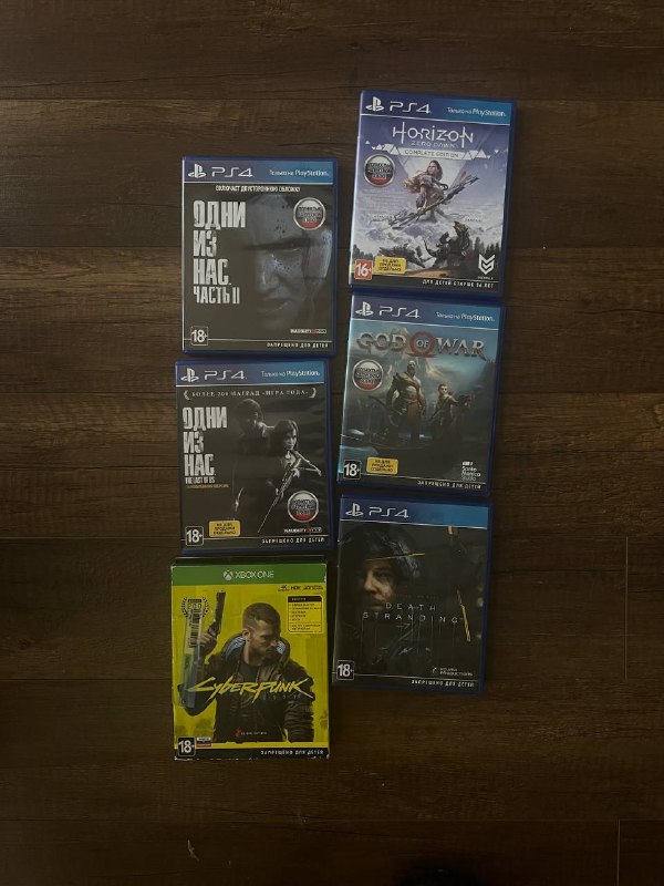 Игры на ps4 Last of us I,II, Horizon, God of War, Death Stranding