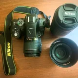 Nikon D5300, 3 объектива, карта памяти, зарядное устройство 6