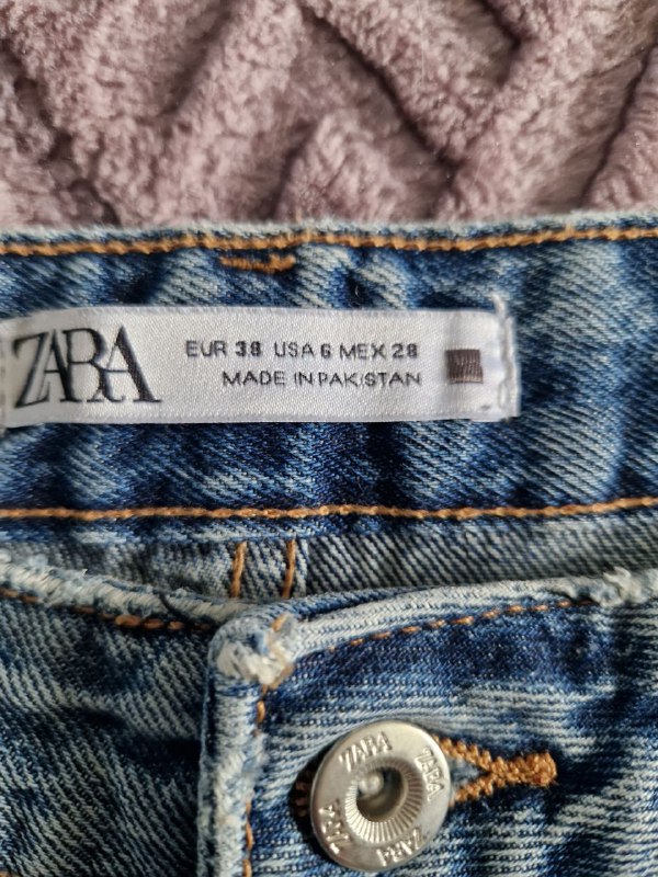 Джинсы ZARA, рубашки и вечернее платье 2