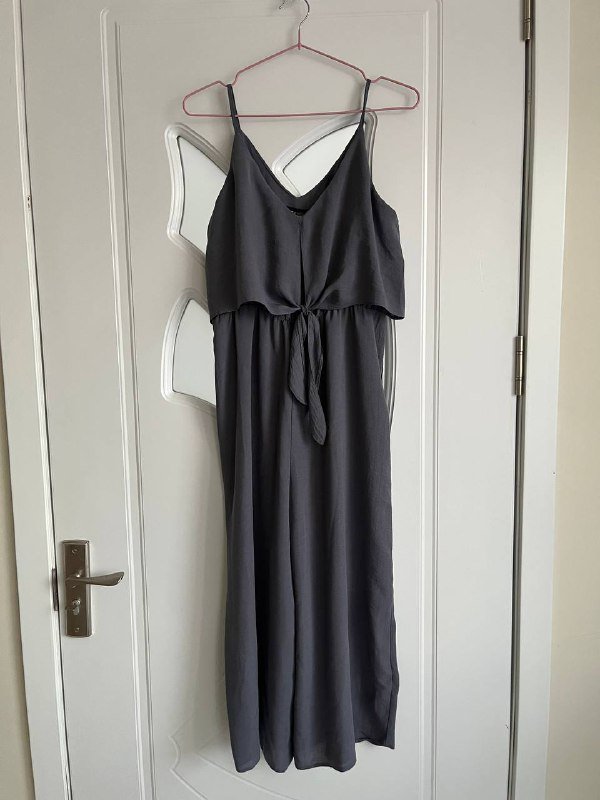 Серый комбинезон легкий летний, Рубашка