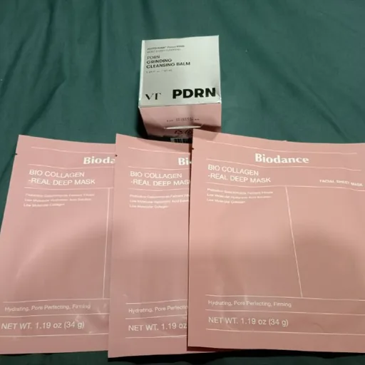 Маски для лица Biodance, бальзам VT Cosmetic PDRN