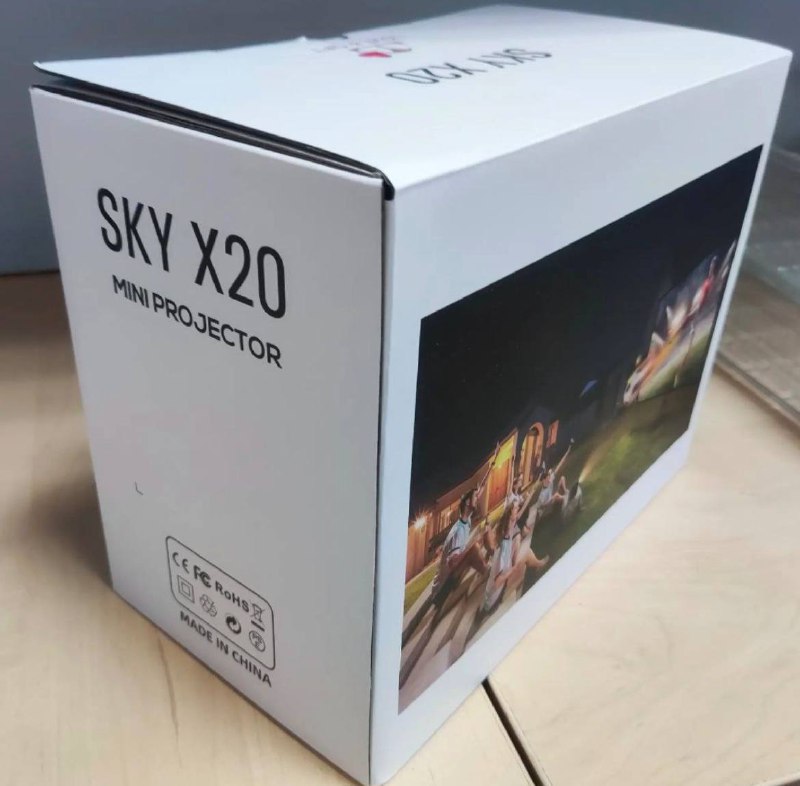 Проектор Byintek X20, экран 120 дюймов 2