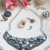 Колье Silver Rose 4