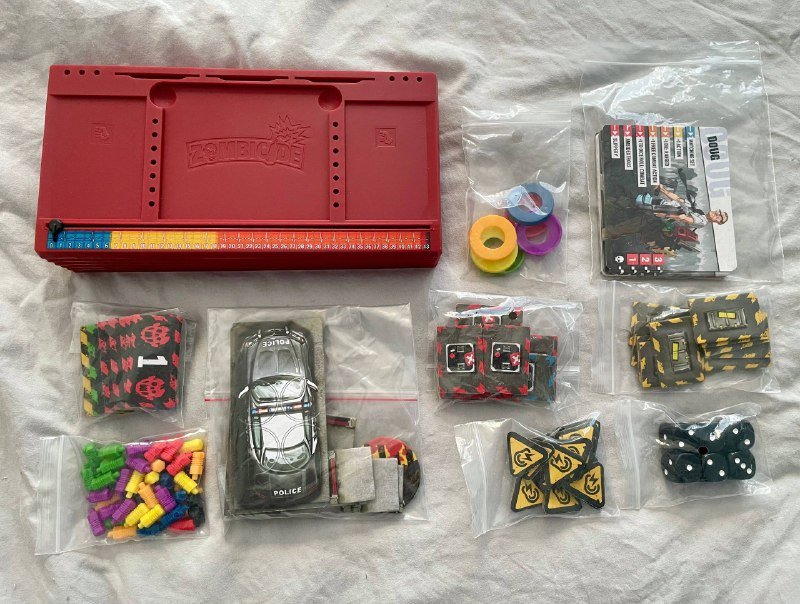 Настольная игра Zombicide с дополнениями и органайзерами 5