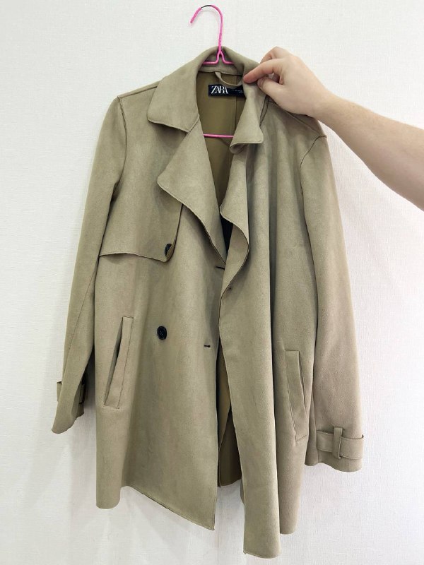 Стильная коричневая куртка, Верхняя одежда Zara 8