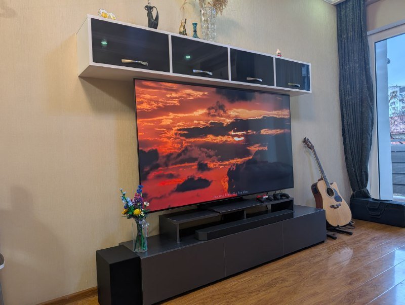 TCL 75C745 75" QLED телевизор с тумбой