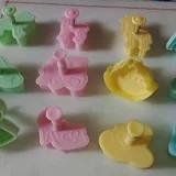 Точилка для ножей, ступка бамбук, формы для печенья 5