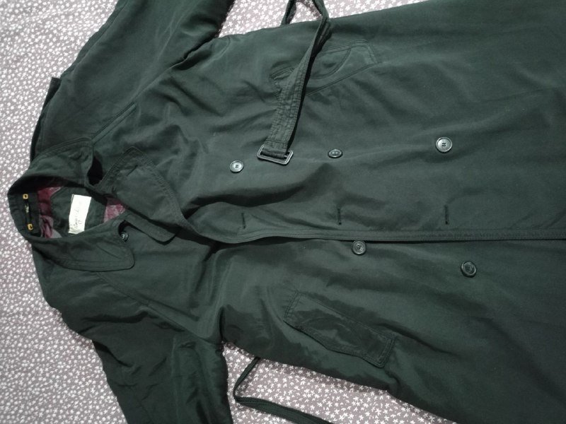 Мужской винтажный плащ Италия