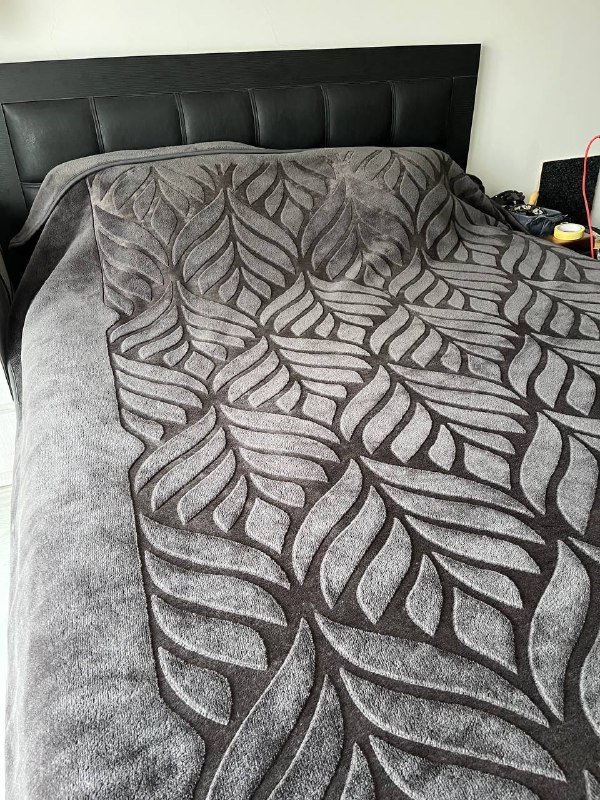 Покрывало Manamo серого цвета 2,20x2,50