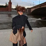 Кожаные ботфорты 1
