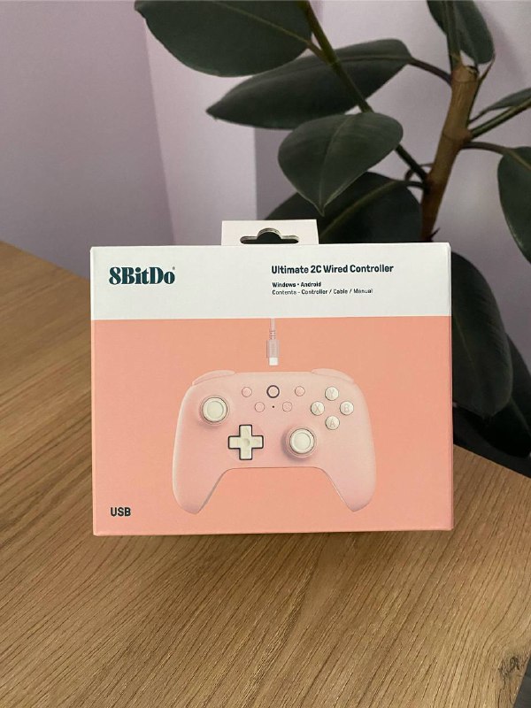Джойстики геймпады 8bitDo ultimate 2c розовый синий