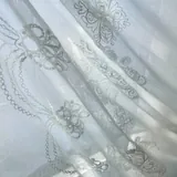 Тюль с вышивкой 3