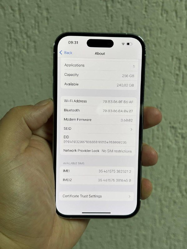 IPhone 14 Pro 256GB 4