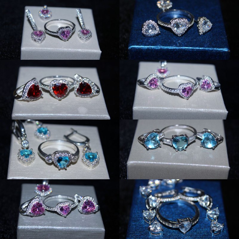 Серебряные украшения 925 пробы, эмаль на серебре 5