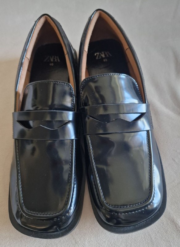 Лоферы ZARA, новые, размер 39-40 2