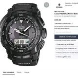 Часы Casio Protrek PRG-550 3