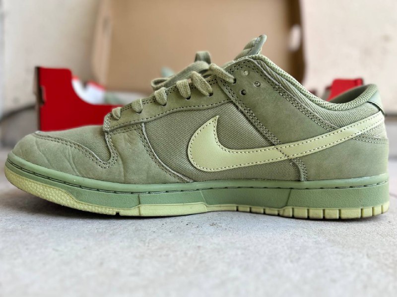 Кроссовки Nike Dunk Low Oil Green 3