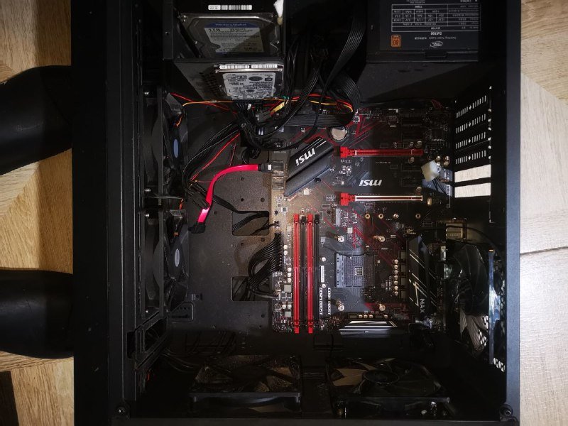 Системник MSI B450 полусборка Deepcool 700W 1