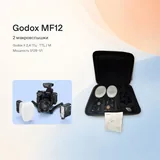 Вспышка Godox V1 C, макровспышки Godox MF12, макрорельсы NiSi NM-200S, макрокольца JJC, микрофон BOYA, аксессуары для камеры, отражатель, свет и штатив 2