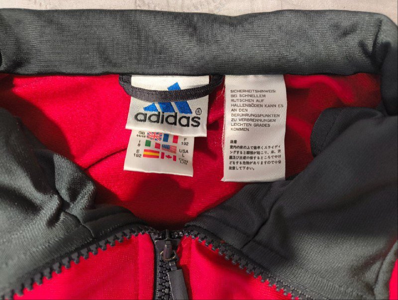 Адидас зипка винтаж Размер L 2