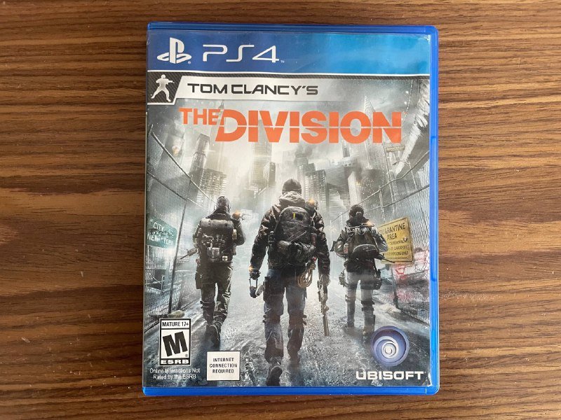 Диск игра The Division для PlayStation 4/5