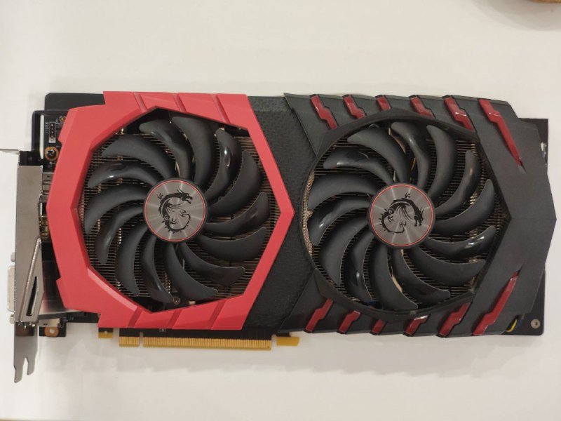 GPU видеокарта Msi Geforce GTX1060 gaming x 6gb